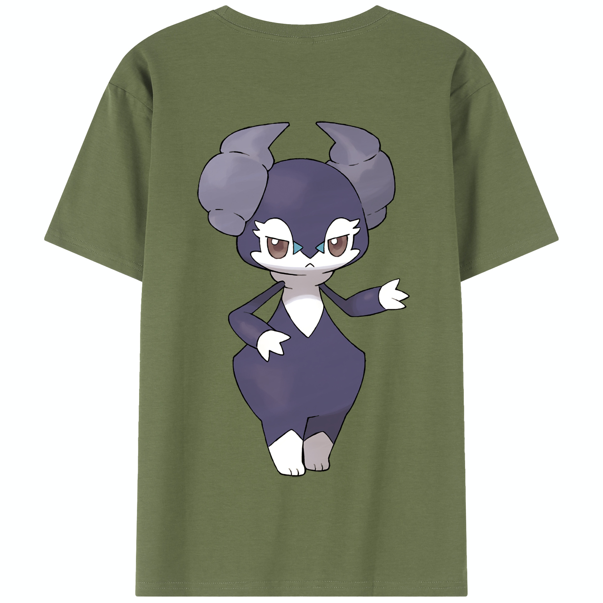 （画像用） ポケットモンスター Pokémon 綿100％半袖Tシャツ（背面プリント）